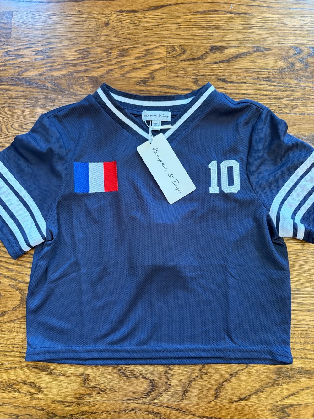 Harper & Ivy Kids France SoccerJersey- 10/12- World Cup, Sports, Olympics, NWT